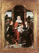 CLEVE, Joos van St Anne with the Virgin and Child and St Joachim gh china oil painting reproduction